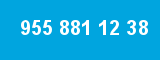955 881 12 38 955 881 12 38